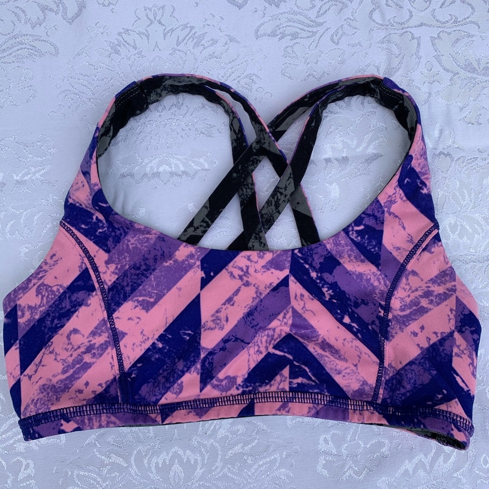 Girls Ivivva by Lululemon Reversible Sports Bra